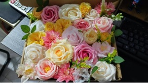 Surtido de Flores Artificiales para Arreglos Florales DIY, Centros de Mesa, Ramos de Boda, Decoración para Fiestas, Baby Shower y Hogar - Product Image 6