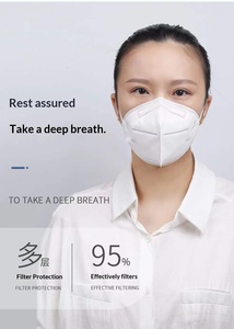 <span class=keywords><strong>9100V</strong></span> Schwarze KN95 Maske 3D Vollversiegelung Einweg-Vliesstoff Schaumstoff Einzeln Verpackt Versandbereit - Product Image 6