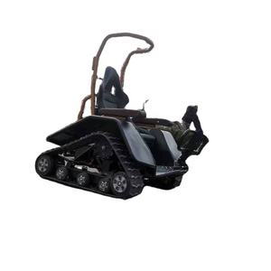 Petite chenille en caoutchouc pour motoneige/souffleuse à <span class=keywords><strong>neige</strong></span>, châssis à chenilles en caoutchouc, train de roulement à chenilles en caoutchouc, chaise roulante à chenilles triangulaires - Product Image 1