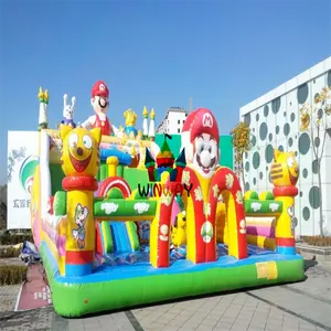 Maison de rebond pour enfants jouets gonflables accessoires château sautant videur toboggan gonflable château gonflable location de fête