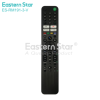 Control Remoto ES-RM191-3-V a Precio de Fábrica para el Nuevo Google Chromecast 4k TV, Decodificador con Google Voice, Smart TV G9N9N, Control por Voz BT IR