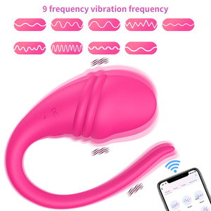 AIERSHA Vibrateur de culotte en silicone portable le plus vendu, jeu sexuel, application <span class=keywords><strong>Android</strong></span> Play Store, jouets sexuels pour adultes - Product Image 2