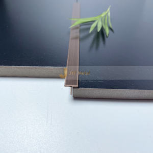 Perfil en T Decorativo de Acero Inoxidable Arquitectónico Moderno y Duradero EX288 para Ingeniería de Interiores, Hogar, Hotel, KTV - Product Image 1