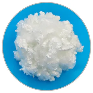 7d 64 Mm Hollow Conjugated Siliconized Polyester Fiber For Filling