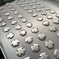 Vanne flottante combinée en acier inoxydable à capuchon à bulles, haute efficacité, anti-colmatage, personnalisable, pour distillation, directement de l'usine