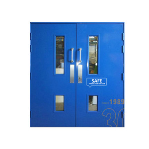 Çelik yangına dayanıklı kapı evler ve binalar için acil çıkış 1 saat panik <span class=keywords><strong>bar</strong></span> yangın anma çelik kapılar - Product Image 5