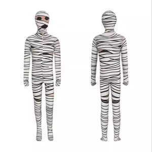 Disfraz de <span class=keywords><strong>Momia</strong></span> para Niños para Halloween, Disfraz de Tumba Egipcia Espeluznante, Disfraz Unisex para Niños con Pantalones y Camiseta - Product Image 1