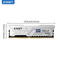Mémoire EAGET PS40 de Bureau Gaming DDR4 8Go 16Go avec Dissipateur Thermique 3200MHz 1.2V U-DIMM pour Ordinateur PC RAM DDR4