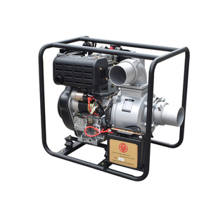 Pompe à eau diesel 186FA 9HP, auto-amorçante, 4 pouces, pour l'irrigation agricole, le drainage des inondations et le refoulement pour les systèmes agricoles - Product Image 4