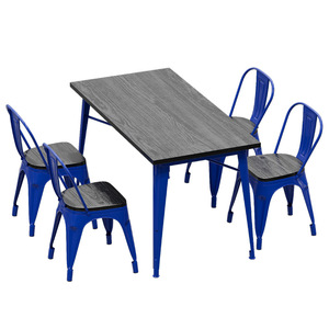 Mesa de comedor de nuevo diseño de alta calidad, juego de comedor de 6 plazas, muebles para el hogar a la venta, juego de mesa de comedor al aire libre - Product Image 2