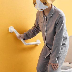 Stainless Steel Bathroom Grab Bar <b>Wall</b> <b>Mounted</b> Anti Slip For Elderly And Disabled 600 Jin Load Capacity Minimalist Design - Product Image 2