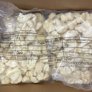 Bouquets de chou-fleur congelés blancs congelés <span class=keywords><strong>IQF</strong></span> Brocoli Légumes Chunk Cube en bloc en dés en vrac dans un sac - Product Image 5
