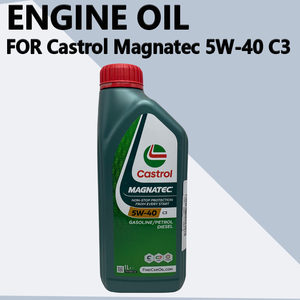 น้ำมันเครื่องกึ่งสังเคราะห์คุณภาพรับประกัน SP <span class=keywords><strong>5W40</strong></span> C3 มาตรฐานยุโรป 1 ลิตร 15F621 4008177188510 สำหรับ <span class=keywords><strong>Castrol</strong></span> Magnatec - Product Image 1