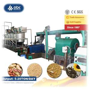 Ligne de production d'huile de ricin et d'arachide de petite taille (1 à 5 TPD) - Prix de la machine d'extraction d'huile de graines de ricin - Product Image 1