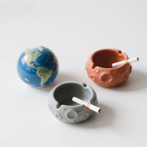 Juego de Tazas de Cerámica 3D con Forma de Planeta, Tazas de Café con Diseño de Luna, <span class=keywords><strong>Tierra</strong></span> y Marte, Superficie Texturizada, Regalo Espacial Creativo para Astrónomos, 12 oz - Product Image 3