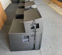 Caisson de basses extérieur de 18 pouces avec amplificateur de puissance, enceintes PA pour utilisation en intérieur/sur scène