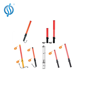 กระบองไฟ LED แบบชาร์จไฟได้54ซม. ไม้เท้าควบคุมการจราจร - Product Image 2