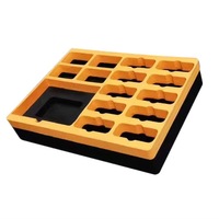 Matériau de découpe pour inserts de boîtes à outils et emballages cadeaux, en mousse EVA, résistant à la chaleur, au feu et à l'huile, amortissant et absorbant les chocs