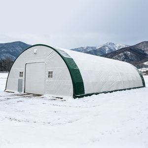 Abri de stockage modulaire en acier robuste et moderne 30-85-15R, étanche, taille personnalisable, pour atelier et entrepôt industriel - Product Image 2
