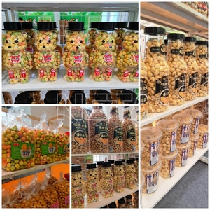 Gourmet <span class=keywords><strong>American</strong></span> bóng loại lớn Caramel bỏng ngô giá máy tự động Muối pho mát gas bỏng ngô dây chuyền sản xuất - Product Image 2