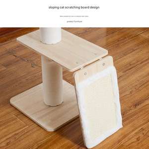 Árbol para Gatos de Madera Maciza de 7 Niveles, Torre para Gatos Estable de Piso a Techo con Rascador para Familias con Varios Gatos - Product Image 3