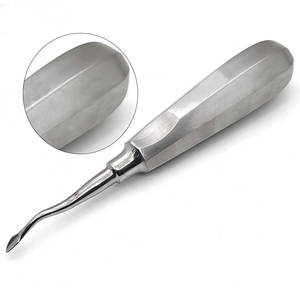 Herramienta Dental de Acero Inoxidable de Alta Calidad, Cóncava y Curvada, 60M, para Cirugía Dental Manual, Punta para Raíces, Equipo Dental - Product Image 3