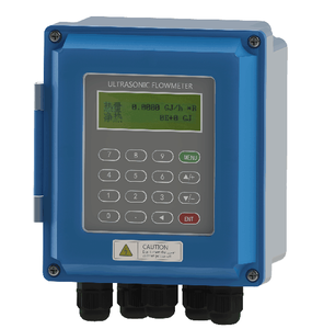 Yunyi IP67 treo tường <span class=keywords><strong>Analog</strong></span> 4 ~ 20mA siêu âm nước thải parshall flume đo lưu lượng - Product Image 4