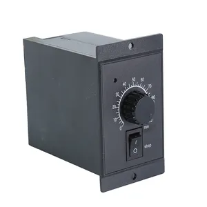 6w-250w US Type Single Phase 110V 220V Variable Speed Motor Controller With Digital Display