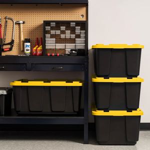 Cheap Thickened Large Plastic Storage Box with <b>Lid</b> Household Clothes Toy Storage Box Portable Storage Box - Product Image 4