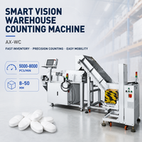 Machine d'emballage et de comptage DGAX Vision pour composants en métal, caoutchouc et plastique