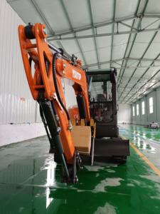 รถขุด YOUTOP 4 ตัน รุ่น YT40 แบบตีนตะขาบ เครื่องยนต์คูโบต้า พร้อมห้องโดยสารและเครื่องปรับอากาศ - Product Image 3