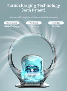 Im Lặng Wifi Thông Minh Điều Khiển Mát <span class=keywords><strong>Fan</strong></span> Làm Mát Không Khí Thông Gió Bàn Bảng Tường Gắn Kết <span class=keywords><strong>Fan</strong></span> Không Cánh Không Có Lưỡi - Product Image 4