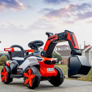 รถตักดินสำหรับเด็กรถตักดินของเล่นเด็กแบตเตอรี่ไฟฟ้า - Product Image 4