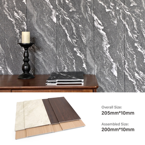 Nuovo Stile di Pannello Murale Scanalato in WPC Impermeabile <span class=keywords><strong>per</strong></span> <span class=keywords><strong>Interni</strong></span>, Design d'<span class=keywords><strong>Interni</strong></span> - Product Image 2