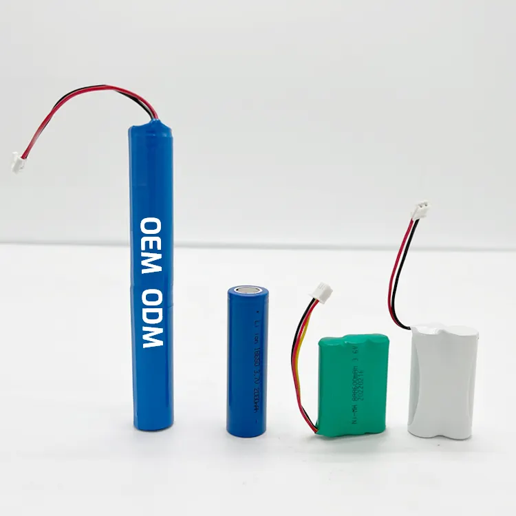 Custom Battery Packs Lithium 3.7V Rechargeable 3.7V 3000mAh 2600mAh 2000mah 3500mah 18650 Li-ion Battery