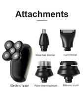Rasoir électrique rechargeable haute vitesse à cinq lames MS-671, qualité garantie, professionnel pour hommes, sans fil, portable, étanche