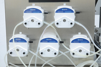 Machine automatique de remplissage et de scellage de liquide d'ampoule en plastique monodose à petite bande
