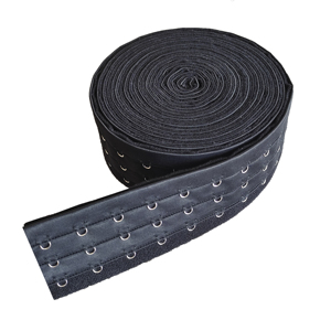 Ruban à crochets et à œillets en rouleau, accessoires d'extension de sous-vêtements personnalisés en usine, <span class=keywords><strong>1</strong></span> yard - Product Image 2