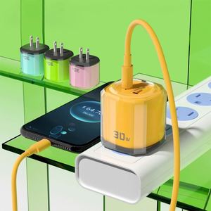 2025 30 Watt Quick Charger Dual Port 2 Round Pin <b>USB</b> Type <b>C</b> Fast Charging <b>Adapter</b> for Mobile - Product Image 6
