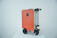 Aliotop 20 pouces Poussette pliable Smart Ride Scooter Bagage à main pour gare ferroviaire