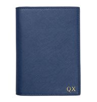 Portefeuille de voyage court en cuir véritable de haute qualité avec blocage RFID, doublure satinée, étui de protection vintage à double pli, porte-passeport fin
