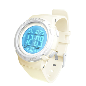 Phong cách sang trọng thể thao kỹ thuật số dẫn đồng hồ cho cô gái thiết kế mới với phong trào <span class=keywords><strong>LCD</strong></span> sáng 5ATM tính năng chống thấm nước - Product Image 1