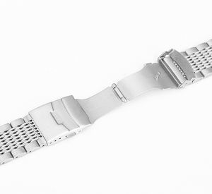 <span class=keywords><strong>Gshock</strong></span>-bandas de acero inoxidable para <span class=keywords><strong>reloj</strong></span>, 15 eslabones, hebilla de seguridad, 20, 22 y 24mm - Product Image 3