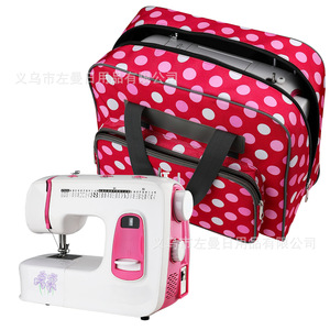Sac de rangement portable pour mini machine à coudre à pois, organisateur suspendu pour machine à coudre domestique, étui de transport - Product Image 4