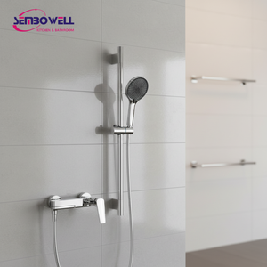 Modern Bathroom <strong>Shower</strong> System High Quality Brass Bathroom <strong>Shower</strong> Sliding <strong>Rail</strong> Set With Handheld <strong>Shower</strong> <strong>Head</strong> - Product Image 3
