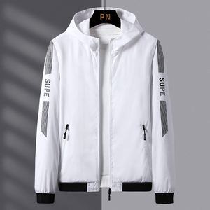 Chaquetas para hombre de talla grande, nueva tendencia en primavera y otoño, finas, transpirables, casuales, holgadas, abrigos para hombre y mujer, a la moda y populares. - Product Image 5