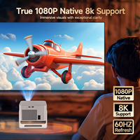 Meilleure Vente : Projecteur Intelligent 8K Natif 1080P Portable 900 ANSI HY350 Max Double Wifi 6 BT5.0 pour Home Cinéma