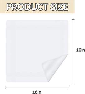 Fazzoletti Bianchi Personalizzati con Logo all'Ingrosso per Uomo, Fazzoletti Morbidi in Cotone per Uomo e Donna, Pochette <span class=keywords><strong>da</strong></span> Taschino - Product Image 4