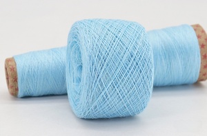 2/45NM 6% Laine 30% Acrylique 20% Nylon 44% PTT Fil Léger Doux Lisse Élastique Tricotage Crochet Vêtement Pull Tissu Utilisation - Product Image 3