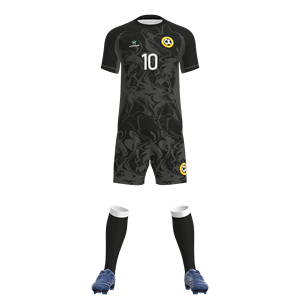 Haut de survêtement style populaire, 100 % polyester, léger, respirant, à séchage rapide et ventilé, idéal pour le soutien le jour du match - Product Image 4